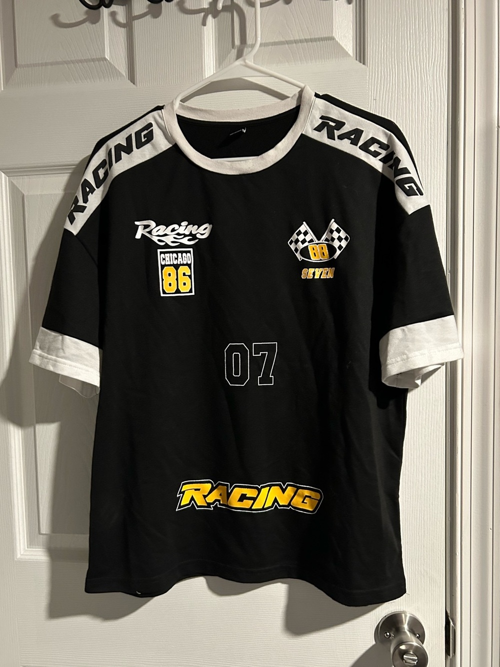 ‼️Black Racing Themed Tee Shirt